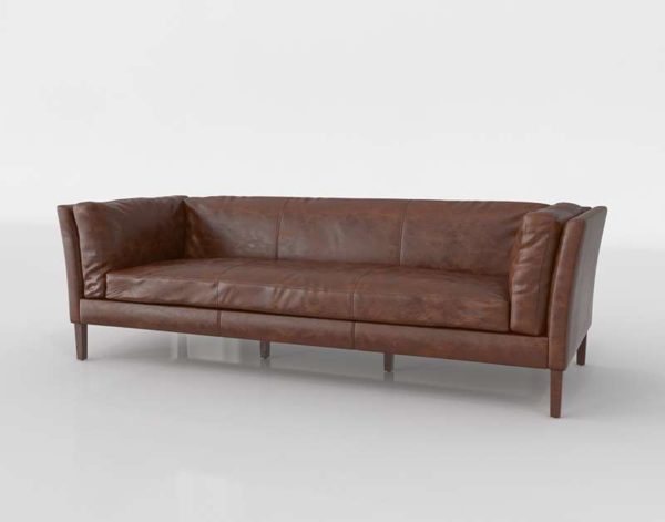 3D Sofa R&H Sorensen Brompton in Leather