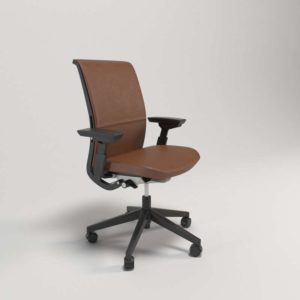 silla-de-oficina-3d-cb-steelcase-de-piel-marron