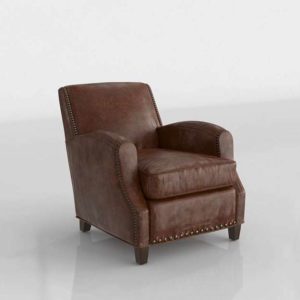 3D Office Chair C&B Metropole Leather