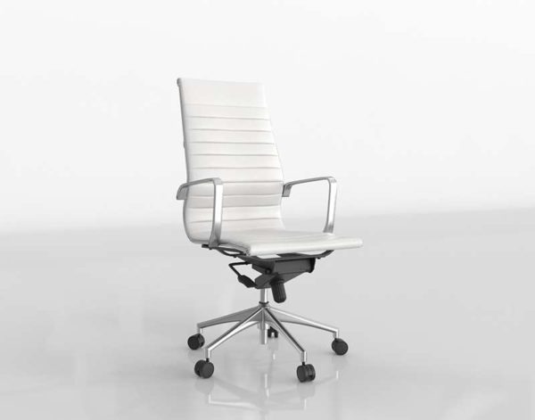 3D Office Chair UniversalMobiliario Alpha