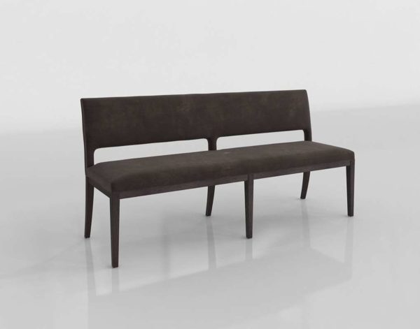 3D Dining Bench PotteryBarn Beale