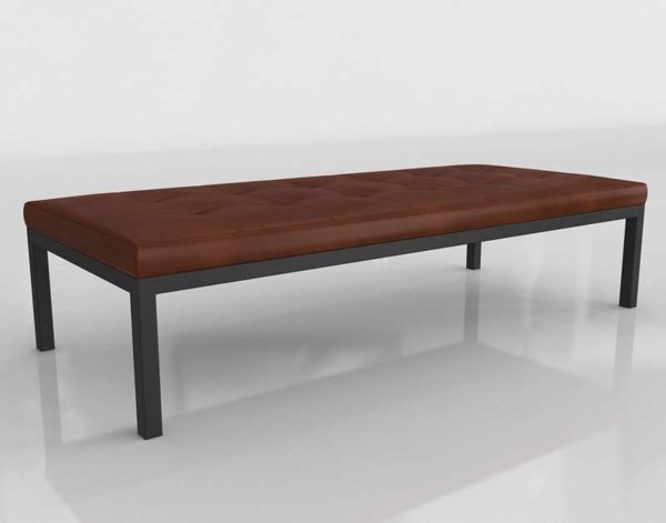 3D Bench Lecco Ravella Leather