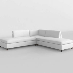Sofa 3D Seccional C&B Dryden Bumper