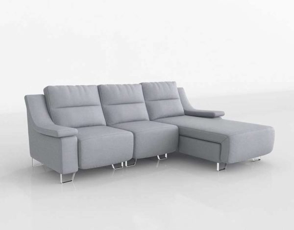 3D Sectional FabricaSofas Relax Napoli