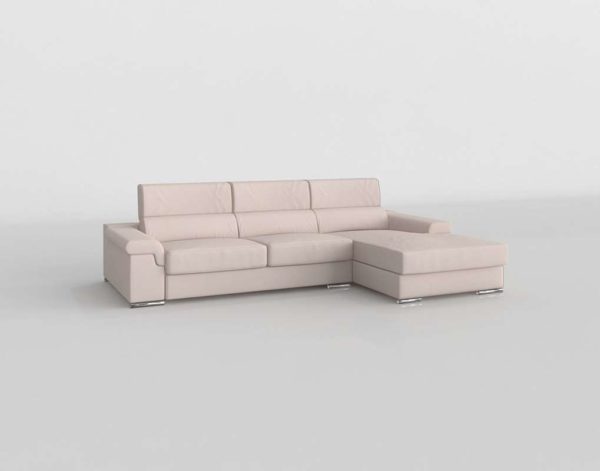 3D Sectional FabricaSofas Siena
