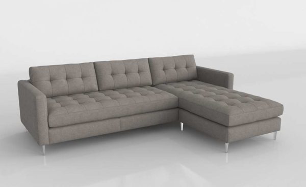 Sofa 3D Seccional CB2 Ditto Taylor