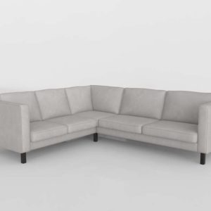 Sofa 3D Seccional C&B Esquina Gris