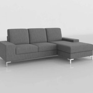 Sofa 3D Seccional GE Modelo 16