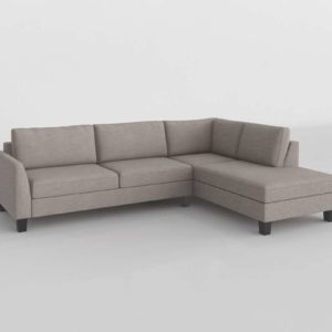 Sofa 3D Seccional GE Modelo 21