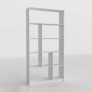 3D Bookcase Habitat Tall Slim