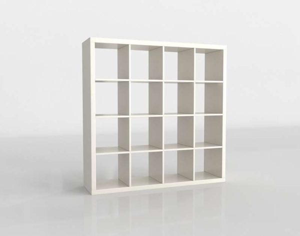 IKEA Kallax Estantería Modelo 3D - Descargar Muebles on