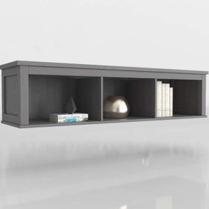 Mueble de Pared 3D IKEA Hemnes