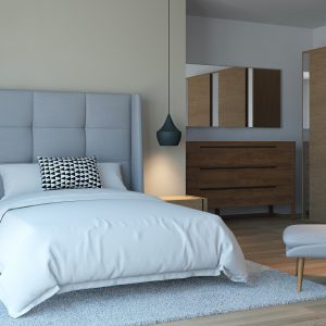 Modern Style Bedroom / 3D Models Set