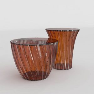 3D Stool and Table Benlliure&Baixauli Sparkle Kartell