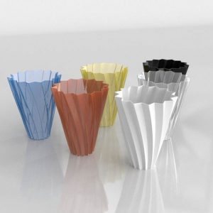 3D Vases Benlliure&Baixauli Shanghai Kartell