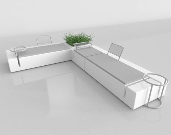 3D Sofa Benlliure&Baixauli Kes Vondom
