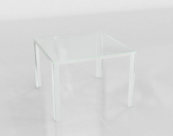 3D Table Benlliure&Baixauli Invisible Kartell