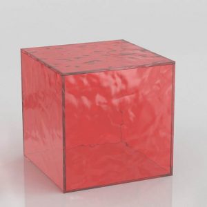 3D Pouf Benlliure&Baixauli Cubo Optic