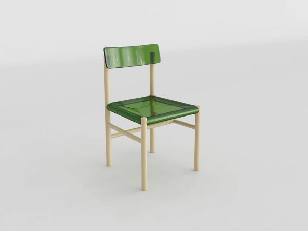 3D Chair Benlliure&Baixauli Trattoria Magis