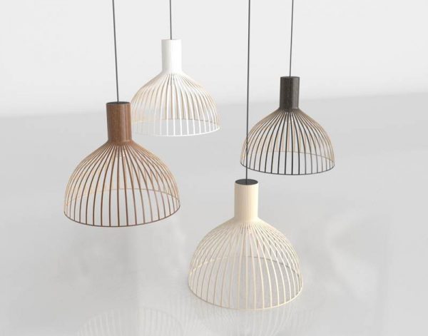 Victo Secto Lamps 3D Model