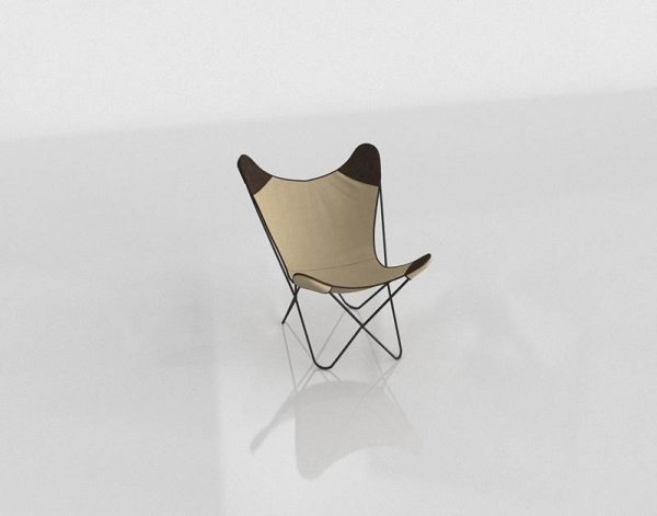 Kenia Plm Chair 3D Model