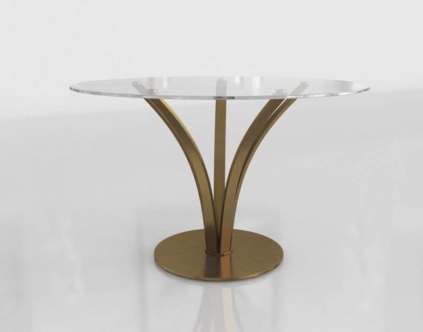 Toledo Dining Table 3D Model