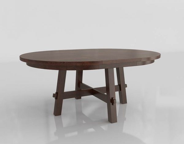 Toscana Dining Table 3D Model