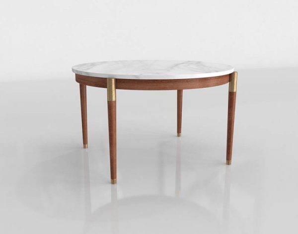 Polanco Round Dining Table 3D Model