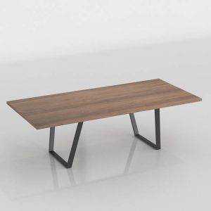 Vancouver Dining Table 3D Model