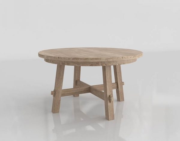 Toscana Seadrift Dining Table 3D Model