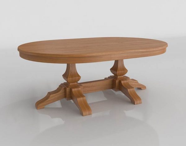 Petaca Dining Table 3D Model