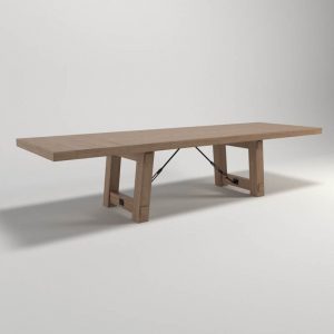 Carter Extension Dining Table 3D Model
