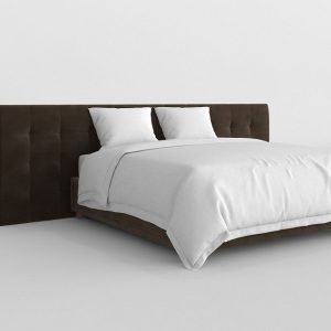 3D Bed for Interior Rendering