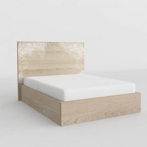 Caracas King Size Bed 3D Model