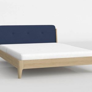 Jordan King Size Bed 3D Model