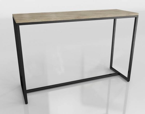 Long Island Console Table 3D Model