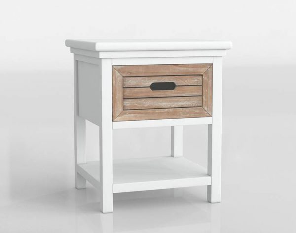 Ouessant Nightstand 3D Model