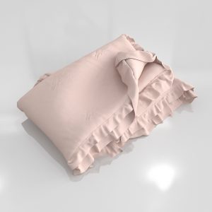 Hannah Linen Folded Blanket 3D Model