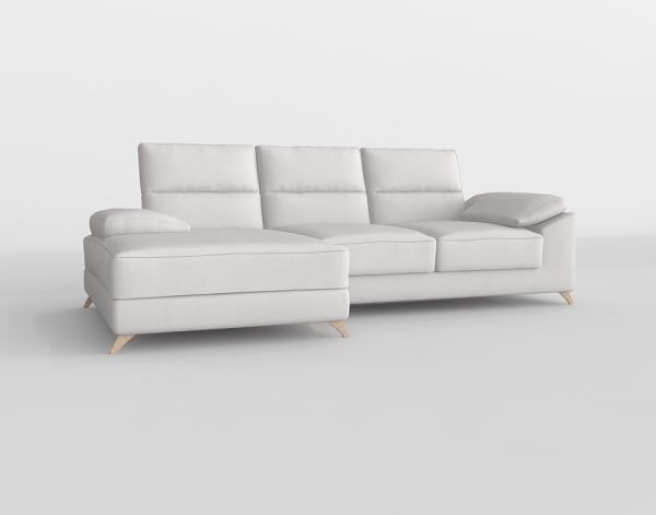 Dandy Chaise Longue Sofa 3D Model