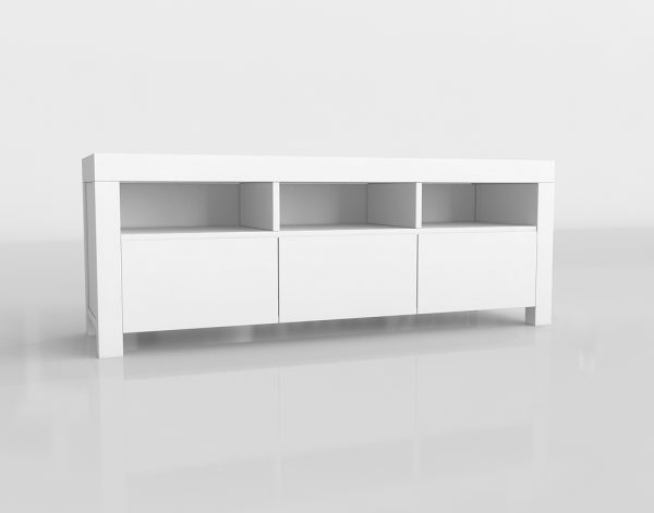 Modelo 3D Mueble de TV Liland
