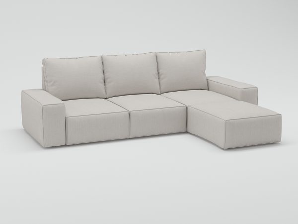 Loft Sectional Sofa 3D Model