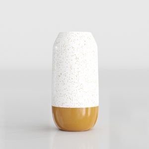 Rustic Amber Vase 3D Model