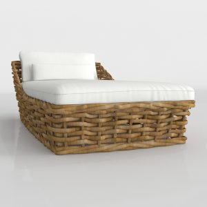 Raqüe Outdoor Daybed 3D Model