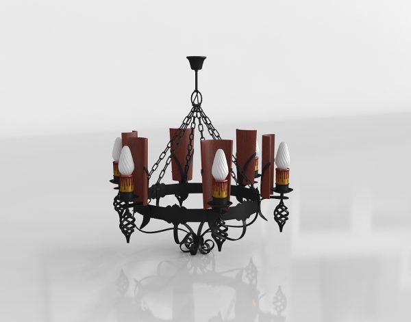 Forja Gala Ceiling Lamp 3D Model