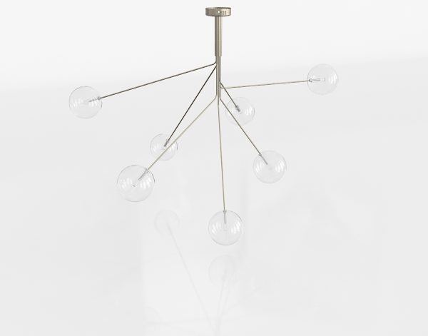 Diseño 3D para Descargar Lámpara Colgante Topaz