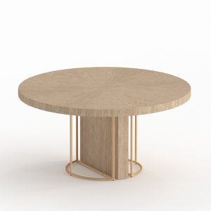 Remington Round Dining Table 3D Model for Download