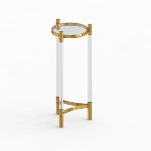 Golden Trento Column Table 3D Model for Download