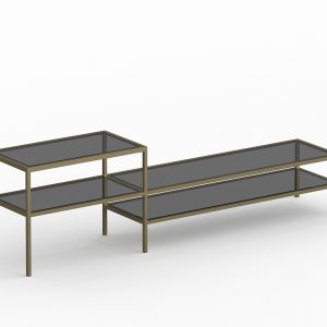 Duo TV Cabinet 3D Modeling