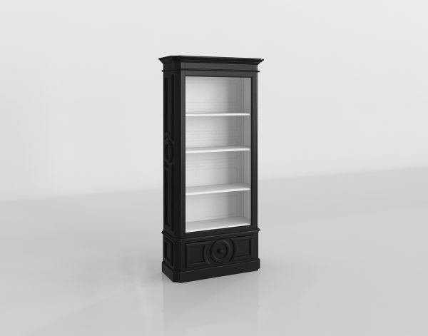 Elegance Bookcase 3D Modeling for Download