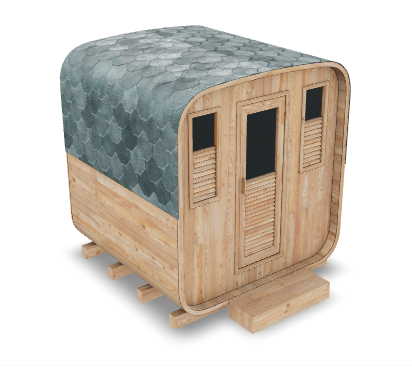 modelo 3d sauna
